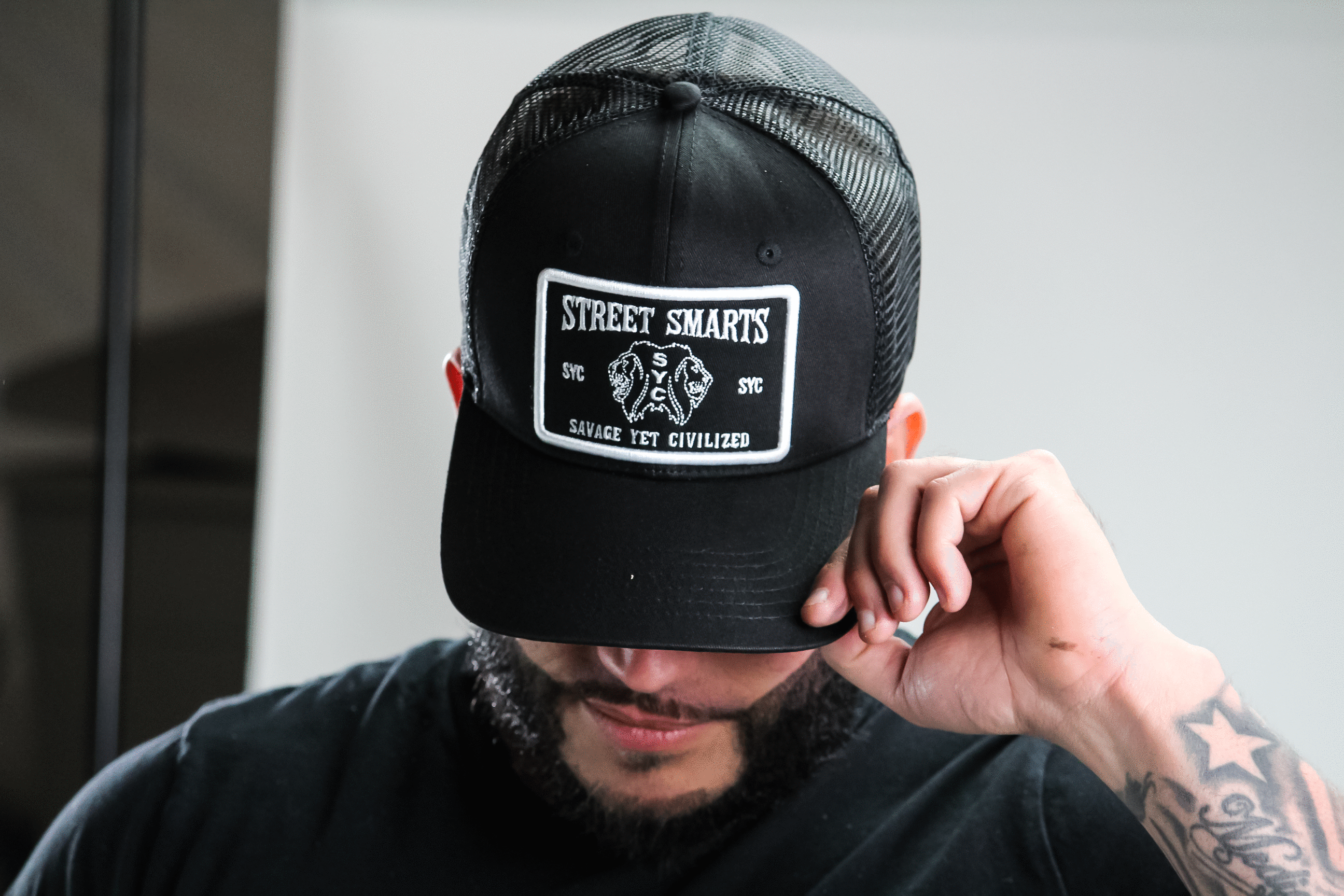 Suede Trucker Hats - (Street Smarts) Baby Blue - Savage Yet Civilized  Apparel – Savage Yet Civilized Apparel