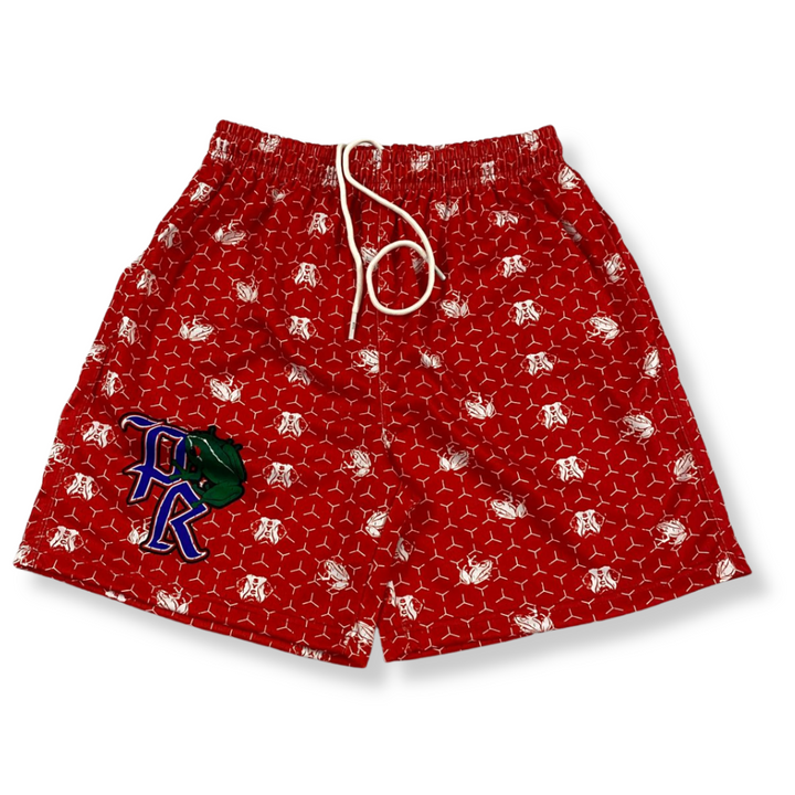 Coqui "Red" Mesh Shorts