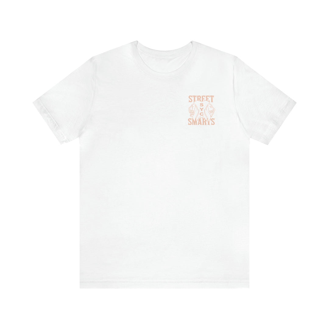 Street Smarts Jersey Short Sleeve Tee - (Peachy Paradise )