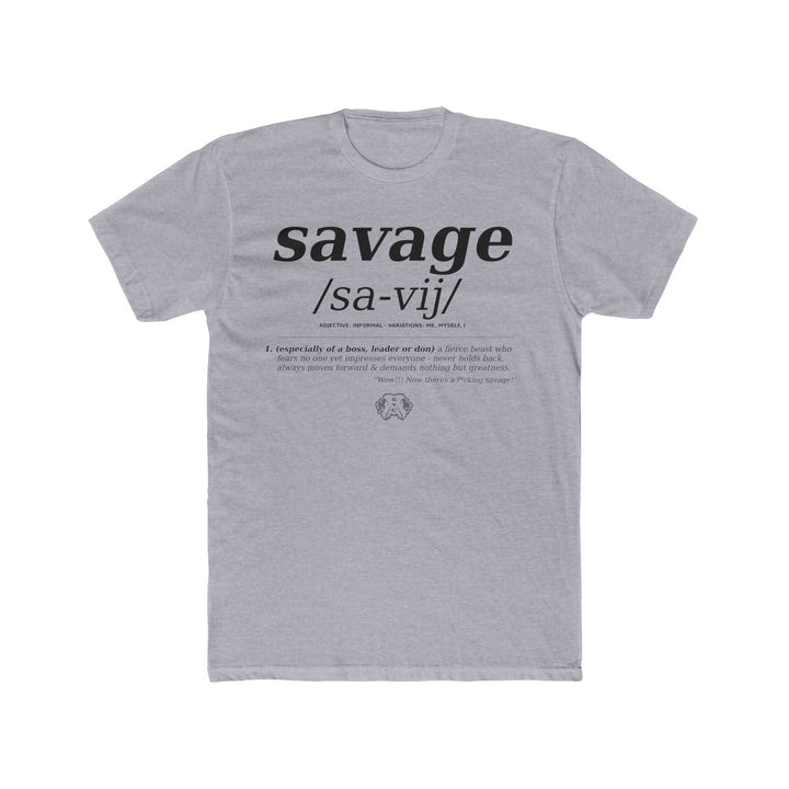 /SA-VIJ/- Cotton Crew Tee