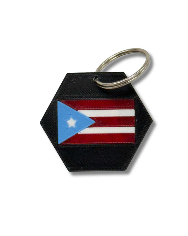 SYC x Puerto Rico Flag Keychain