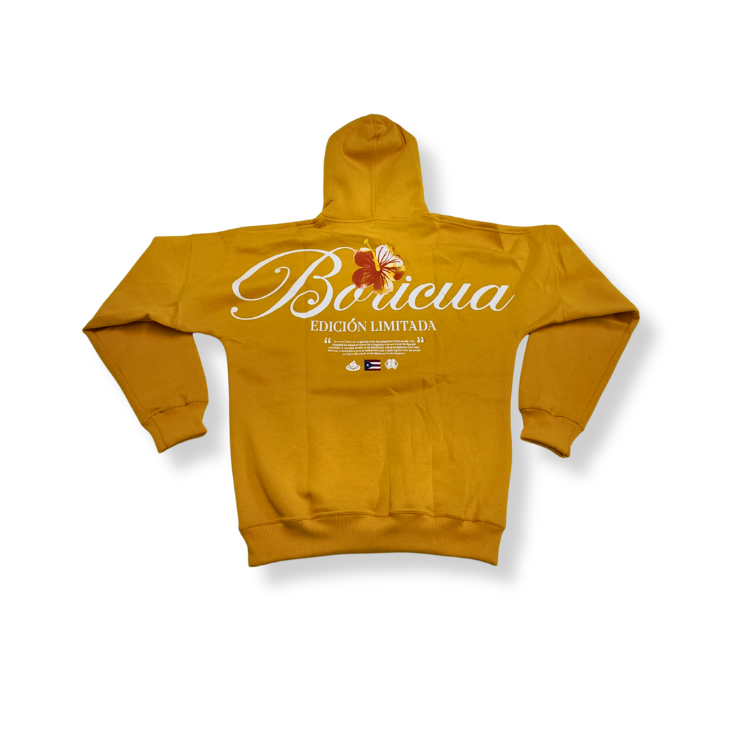 Boricua Mustard Hoodie