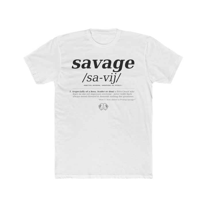 /SA-VIJ/- Cotton Crew Tee
