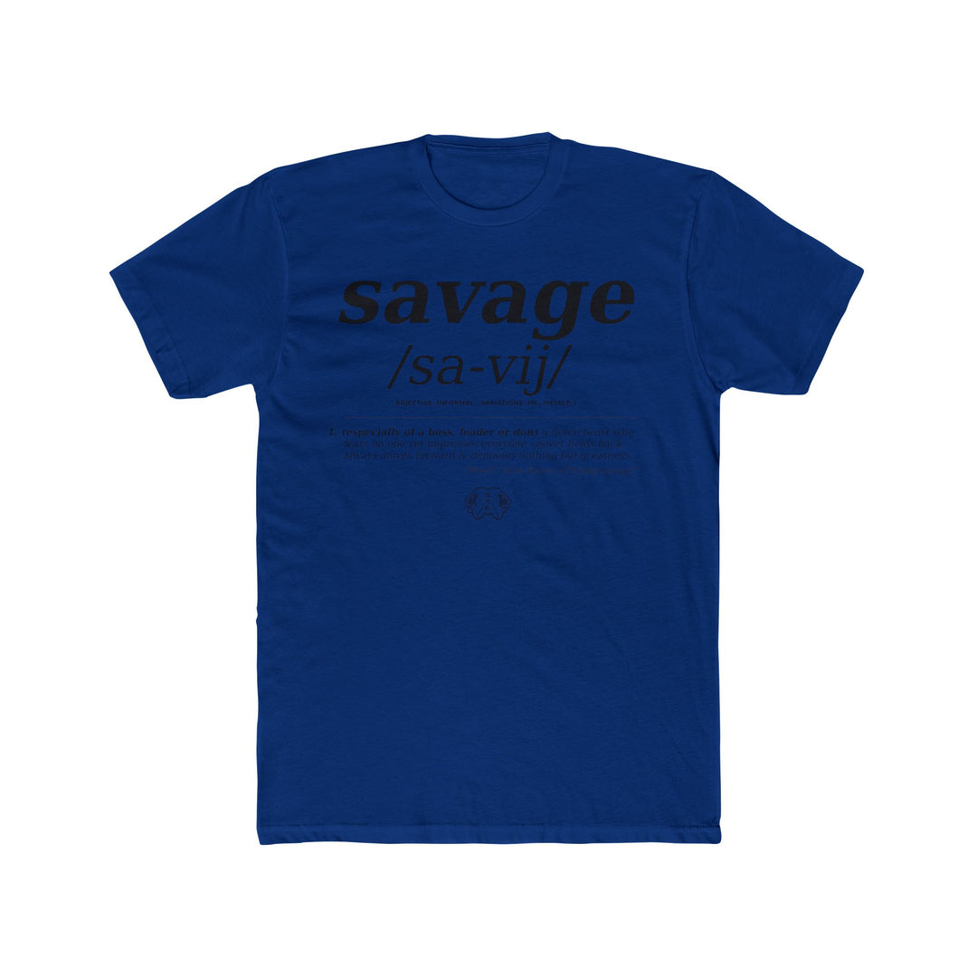 /SA-VIJ/- Cotton Crew Tee
