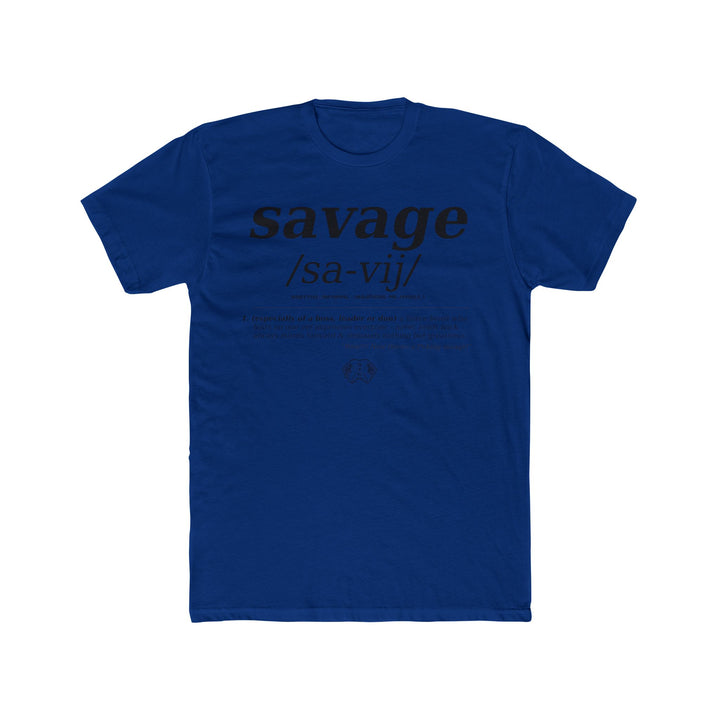 /SA-VIJ/- Cotton Crew Tee