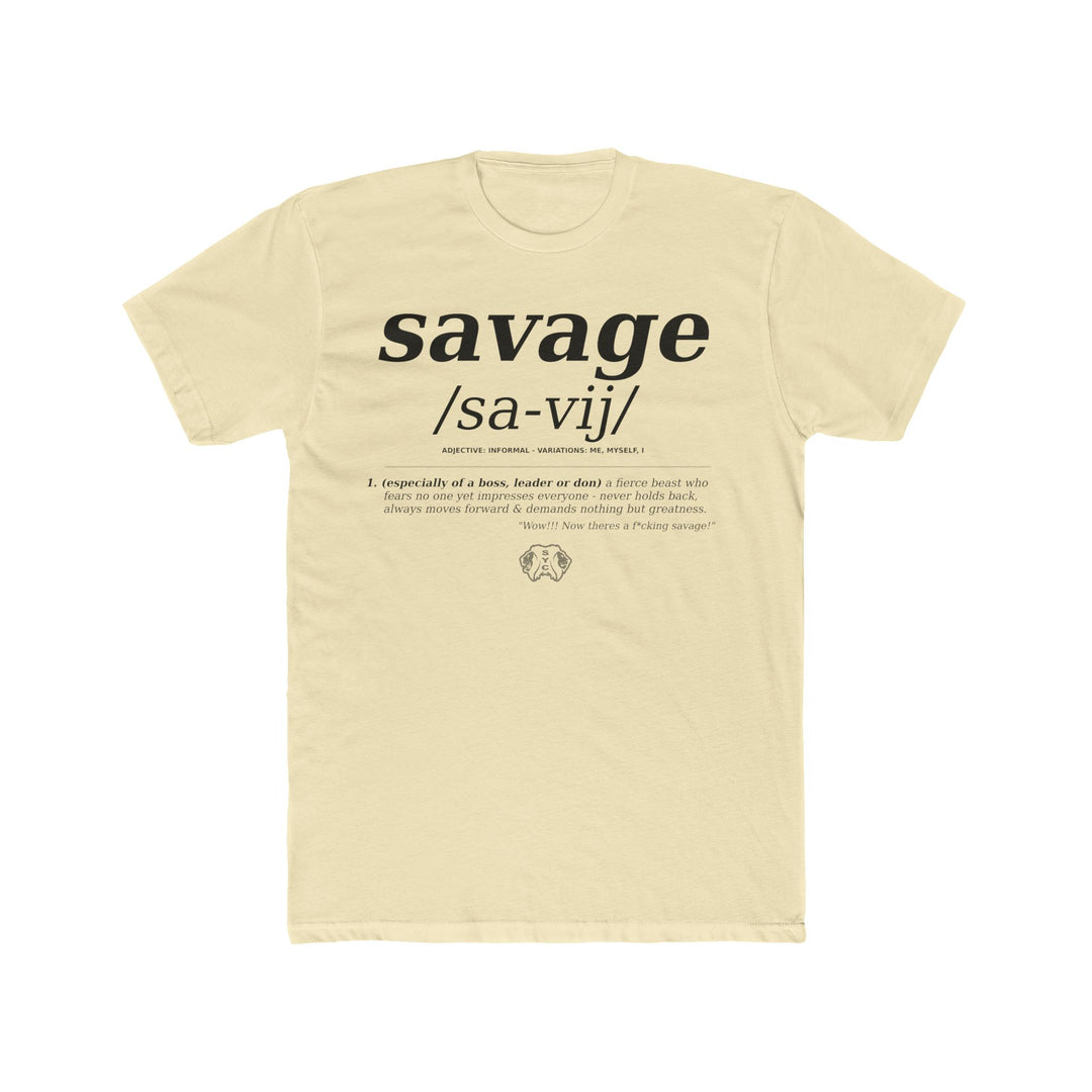 /SA-VIJ/- Cotton Crew Tee