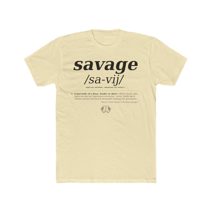 /SA-VIJ/- Cotton Crew Tee