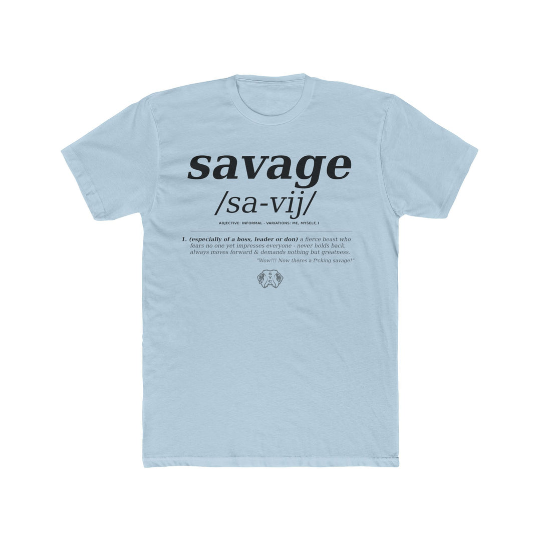 /SA-VIJ/- Cotton Crew Tee