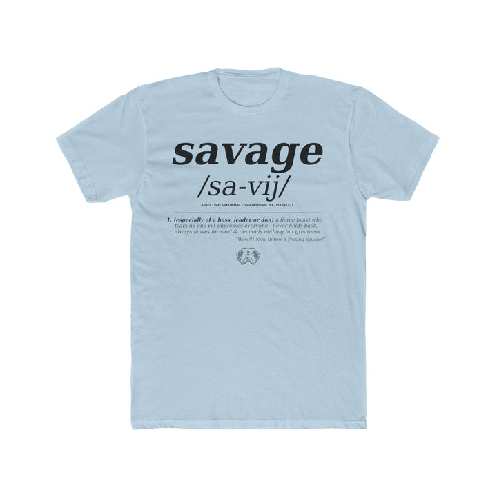 /SA-VIJ/- Cotton Crew Tee