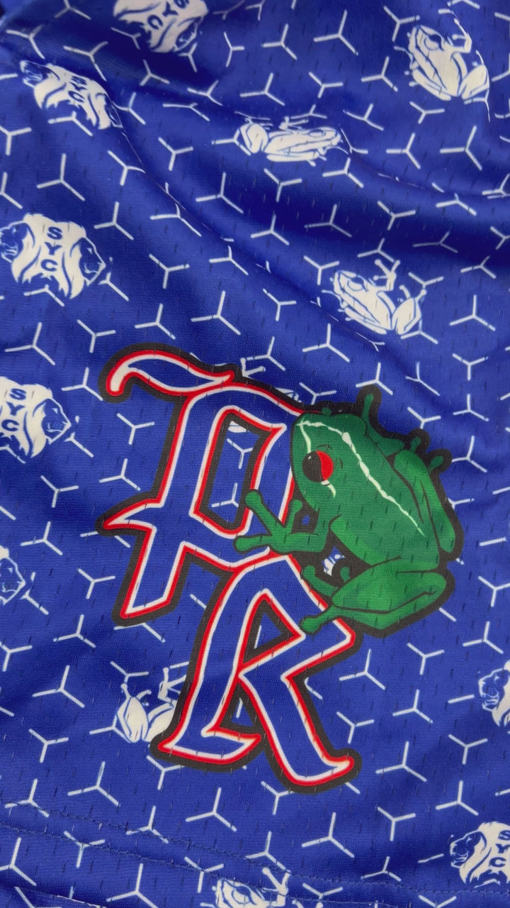 PR Coquí  "Royal Blue"Mesh Shorts