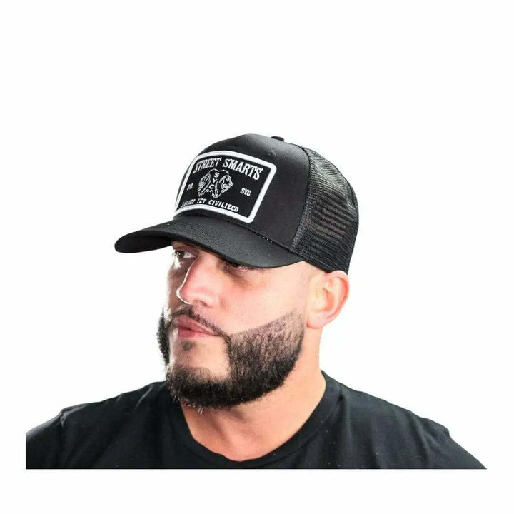 Custom Trucker Hat- (Street Smarts) Savage Yet Civilized Apparel