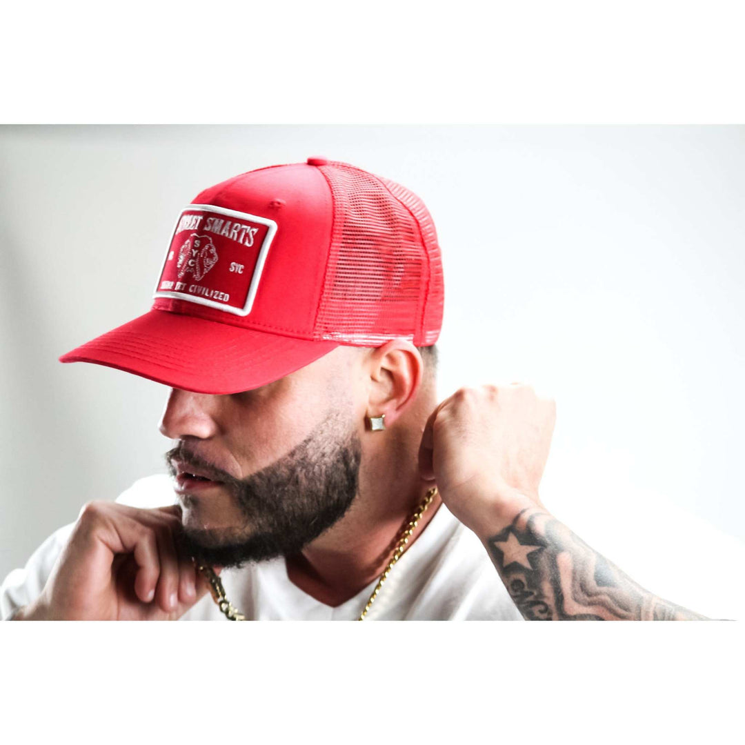 Custom Trucker Hats - (Street Smarts) Savage Yet Civilized Apparel