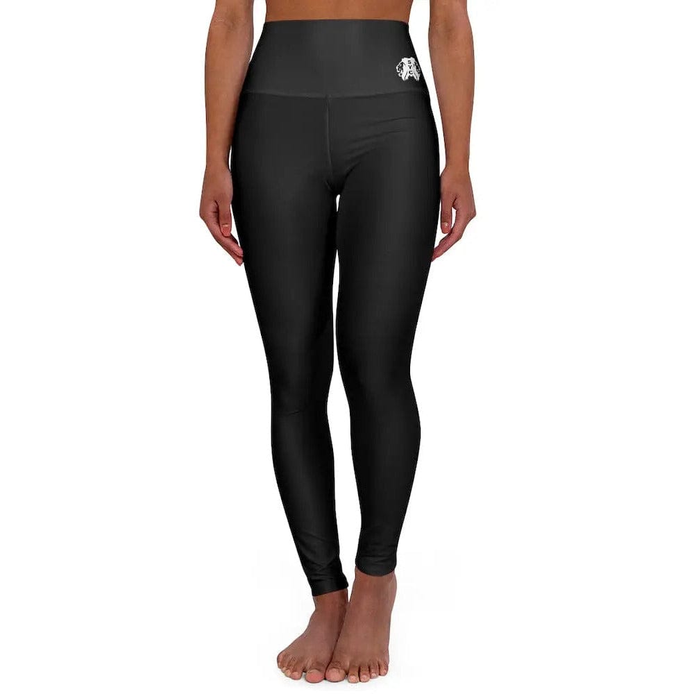 High Waisted Yoga Leggings " INSPIRE " Printify