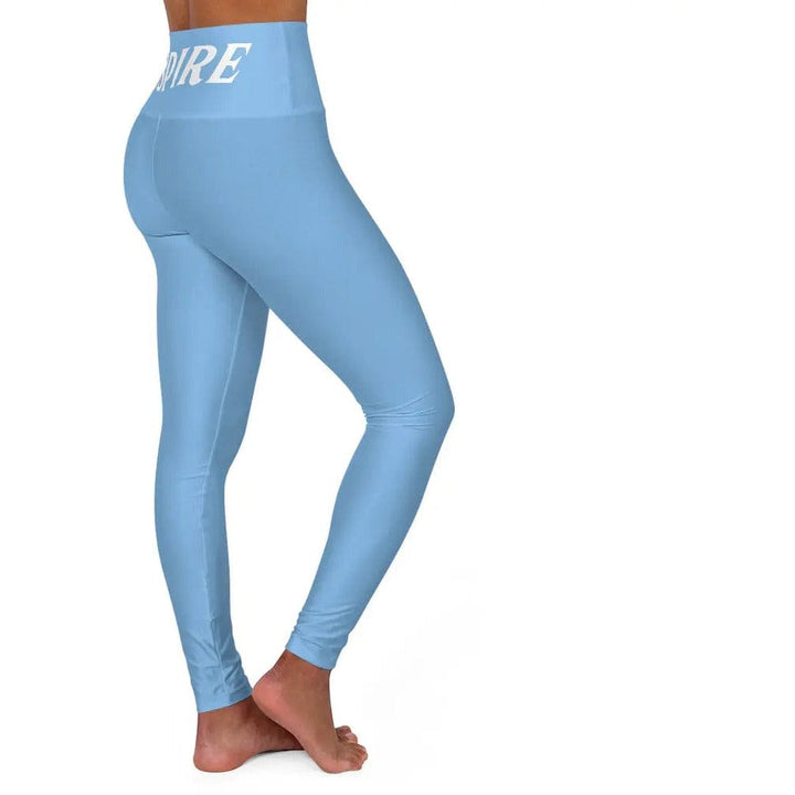High Waisted Yoga Leggings " INSPIRE " Printify