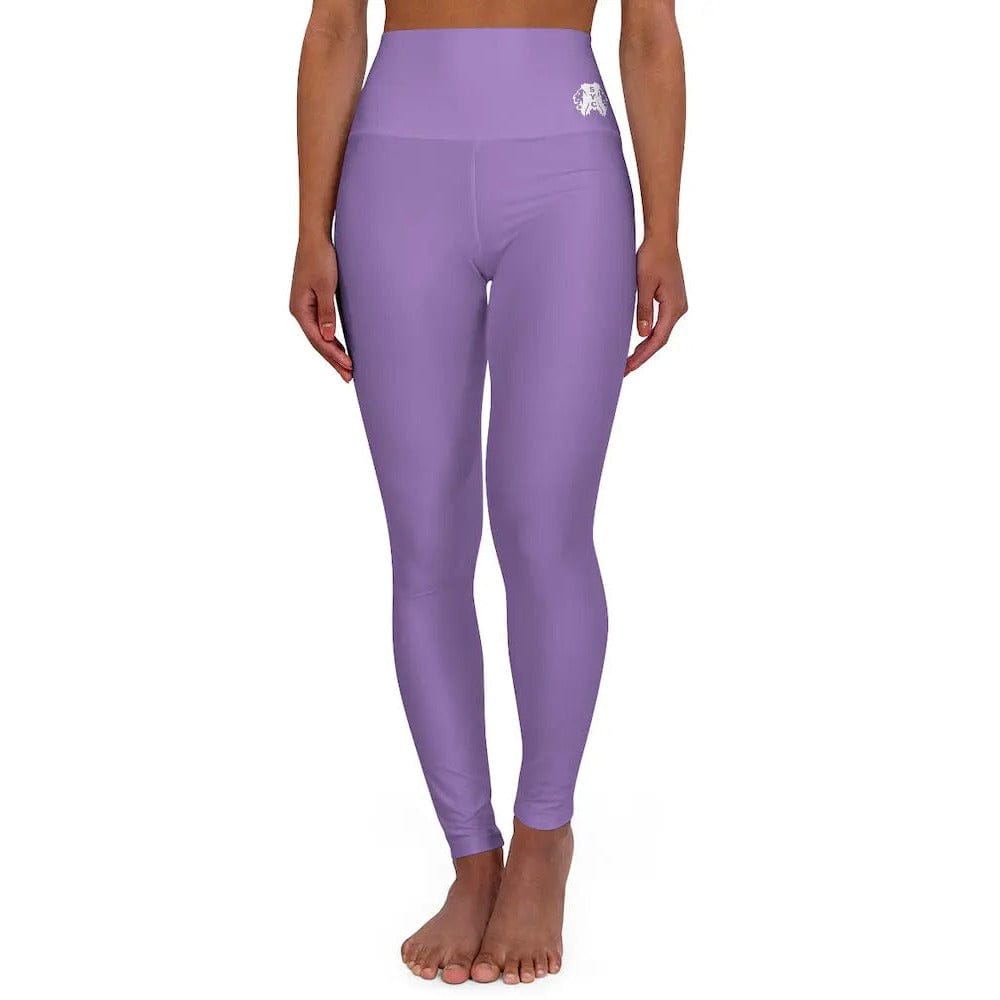 High Waisted Yoga Leggings " INSPIRE " Printify