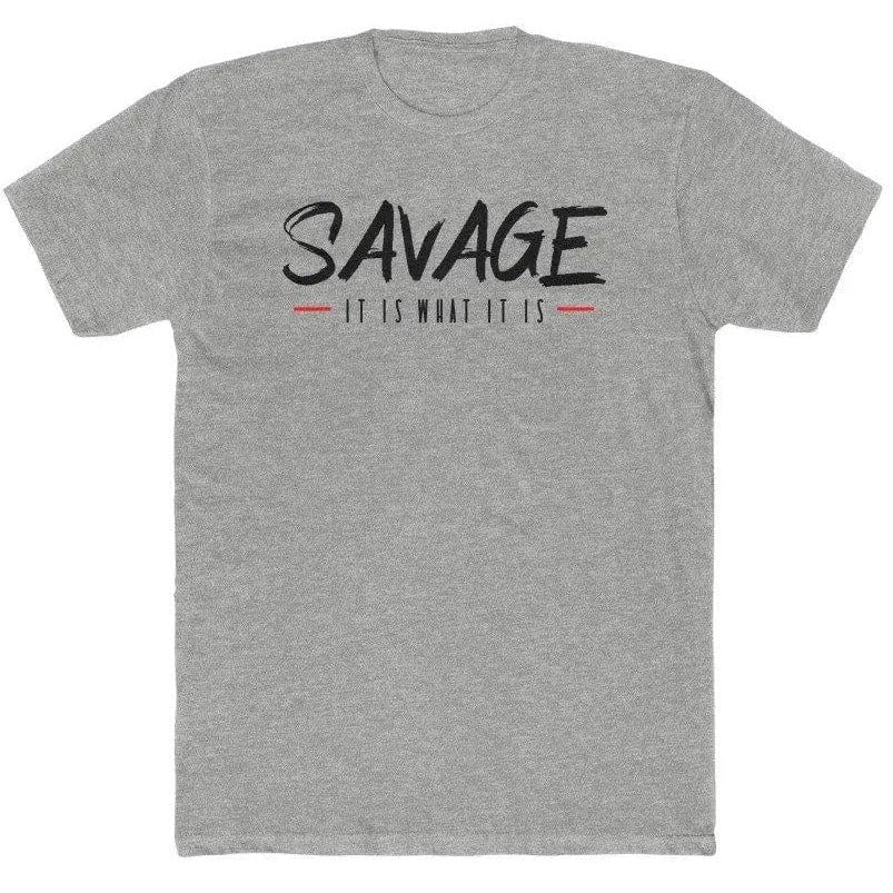 IT IS WHAT IT IS - Men's Cotton Crew Tee Printify