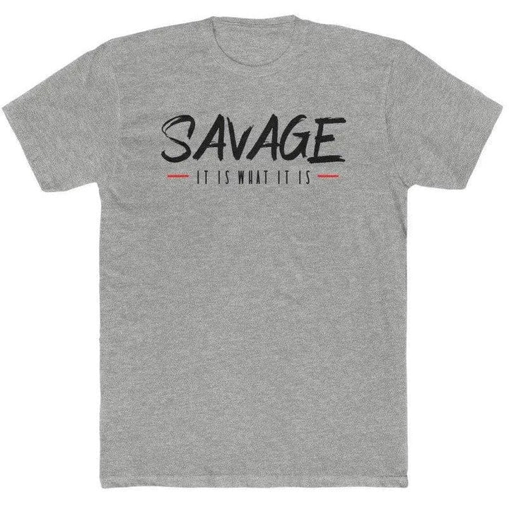 IT IS WHAT IT IS - Men's Cotton Crew Tee Printify