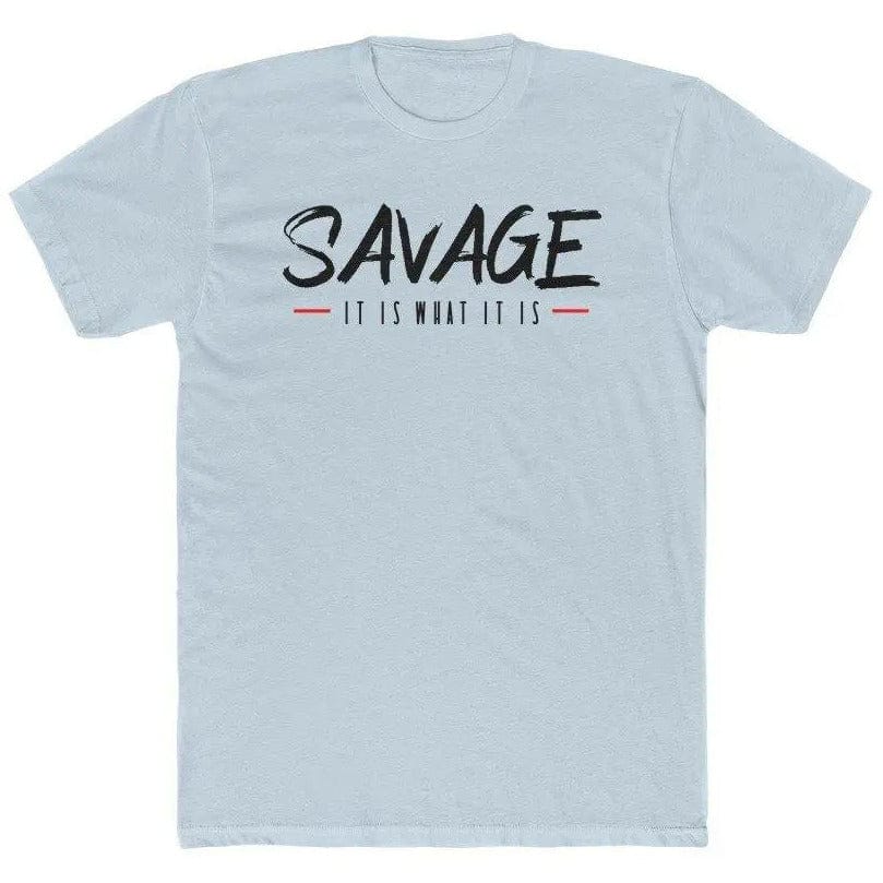 IT IS WHAT IT IS - Men's Cotton Crew Tee Printify