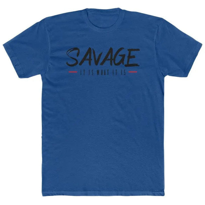 IT IS WHAT IT IS - Men's Cotton Crew Tee Printify