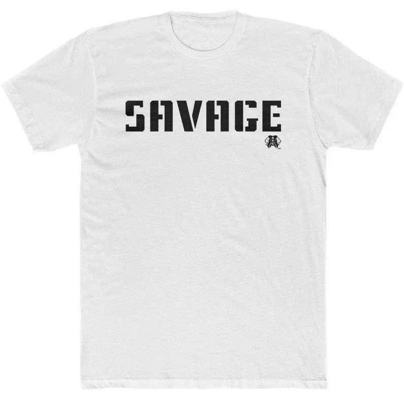 SAVAGE KING- Men's Cotton Crew Tee Printify