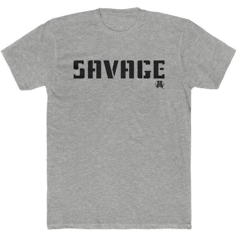 SAVAGE KING- Men's Cotton Crew Tee Printify