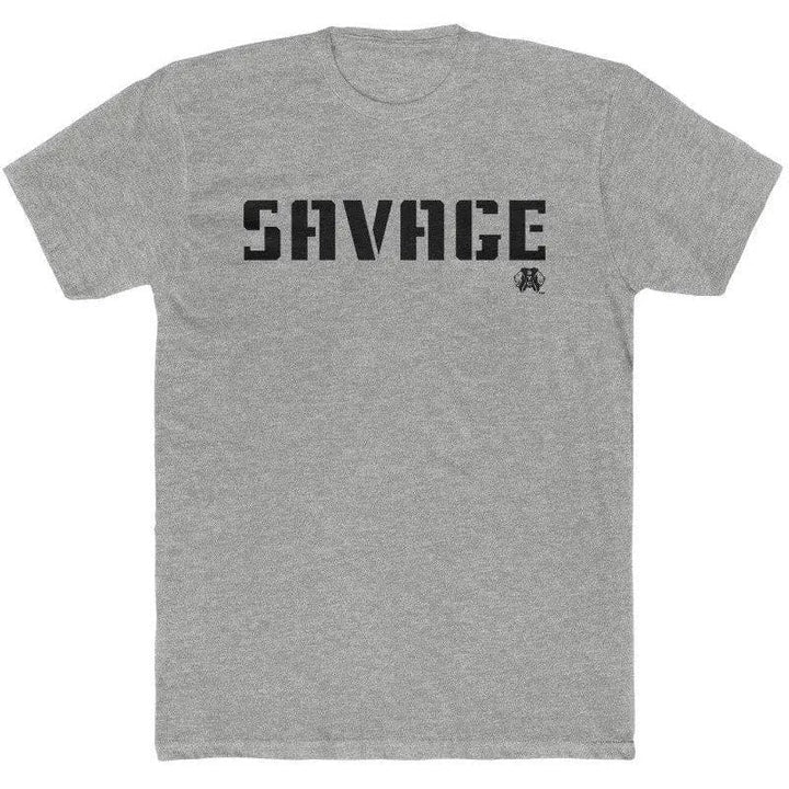 SAVAGE KING- Men's Cotton Crew Tee Printify