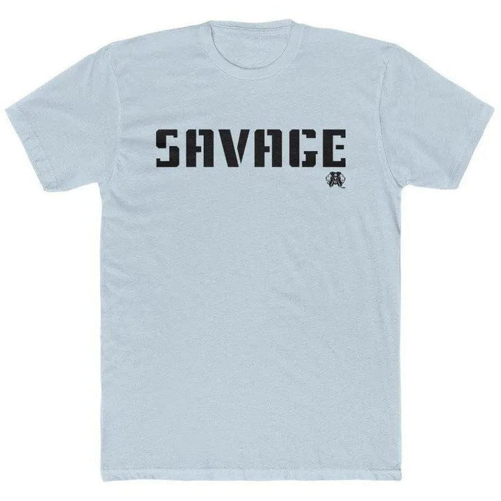 SAVAGE KING- Men's Cotton Crew Tee Printify