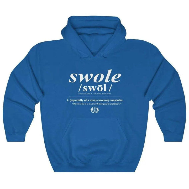 Swole Hooded Sweatshirt Printify