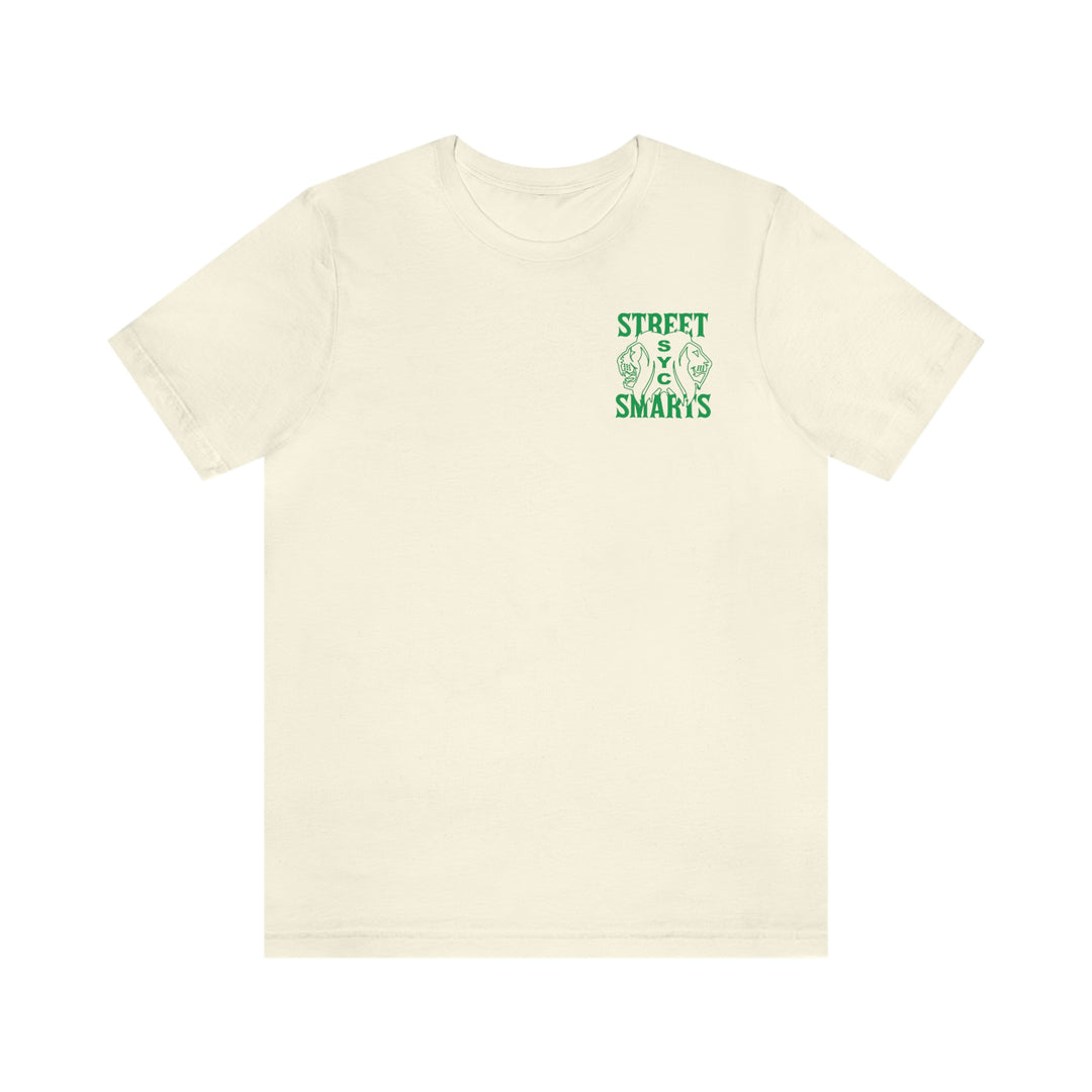 Street Smarts Jersey Short Sleeve Tee- Natural