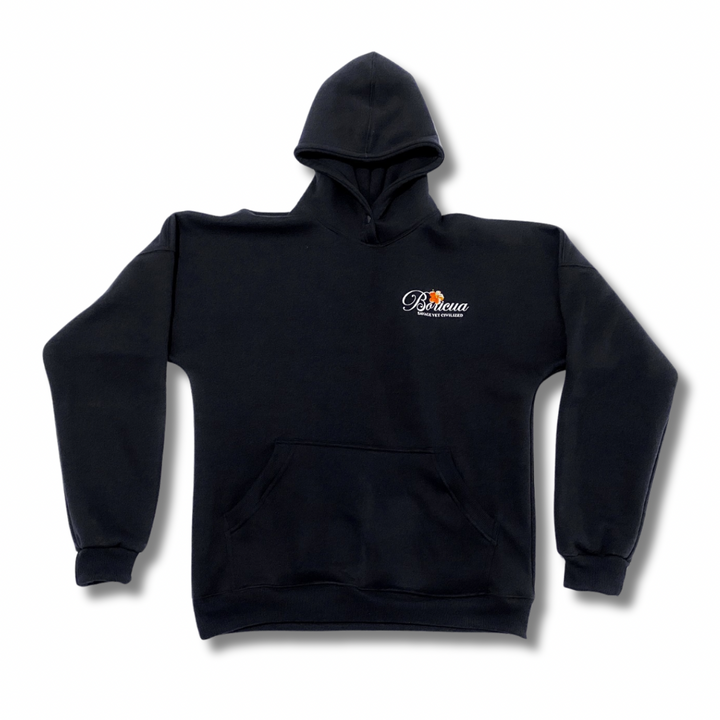 Heavyweight Boricua Hoodie - Black