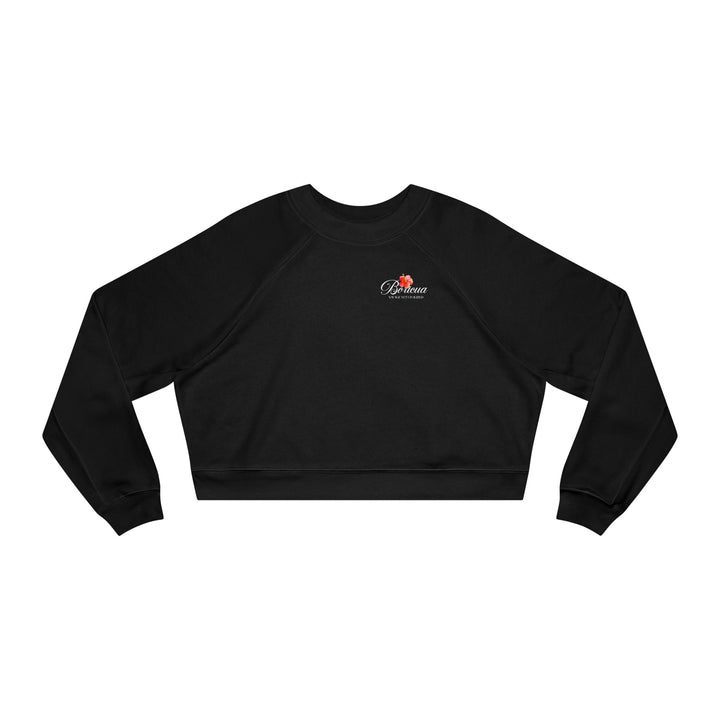 Boricua-Women's Cropped Fleece Pullover