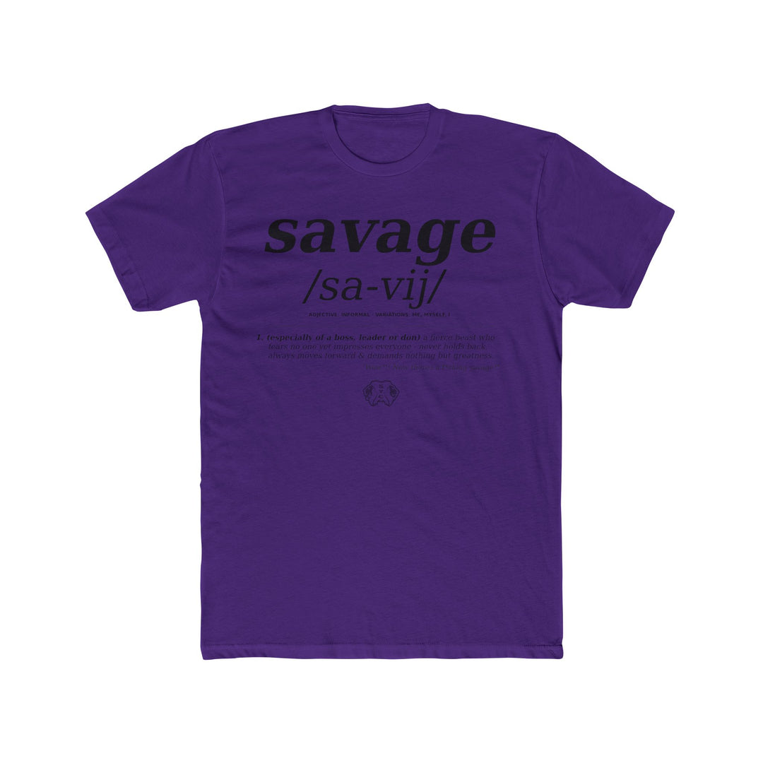 /SA-VIJ/- Cotton Crew Tee