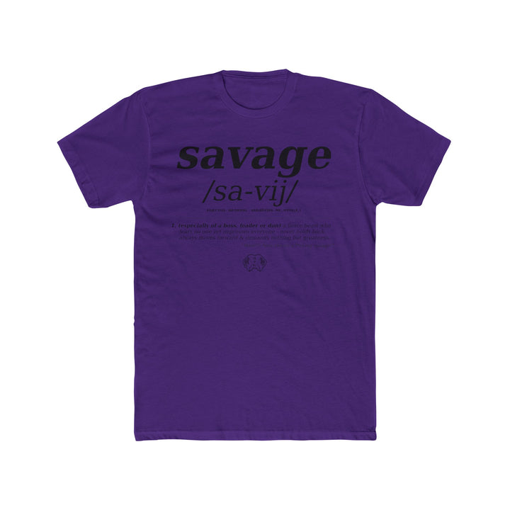 /SA-VIJ/- Cotton Crew Tee