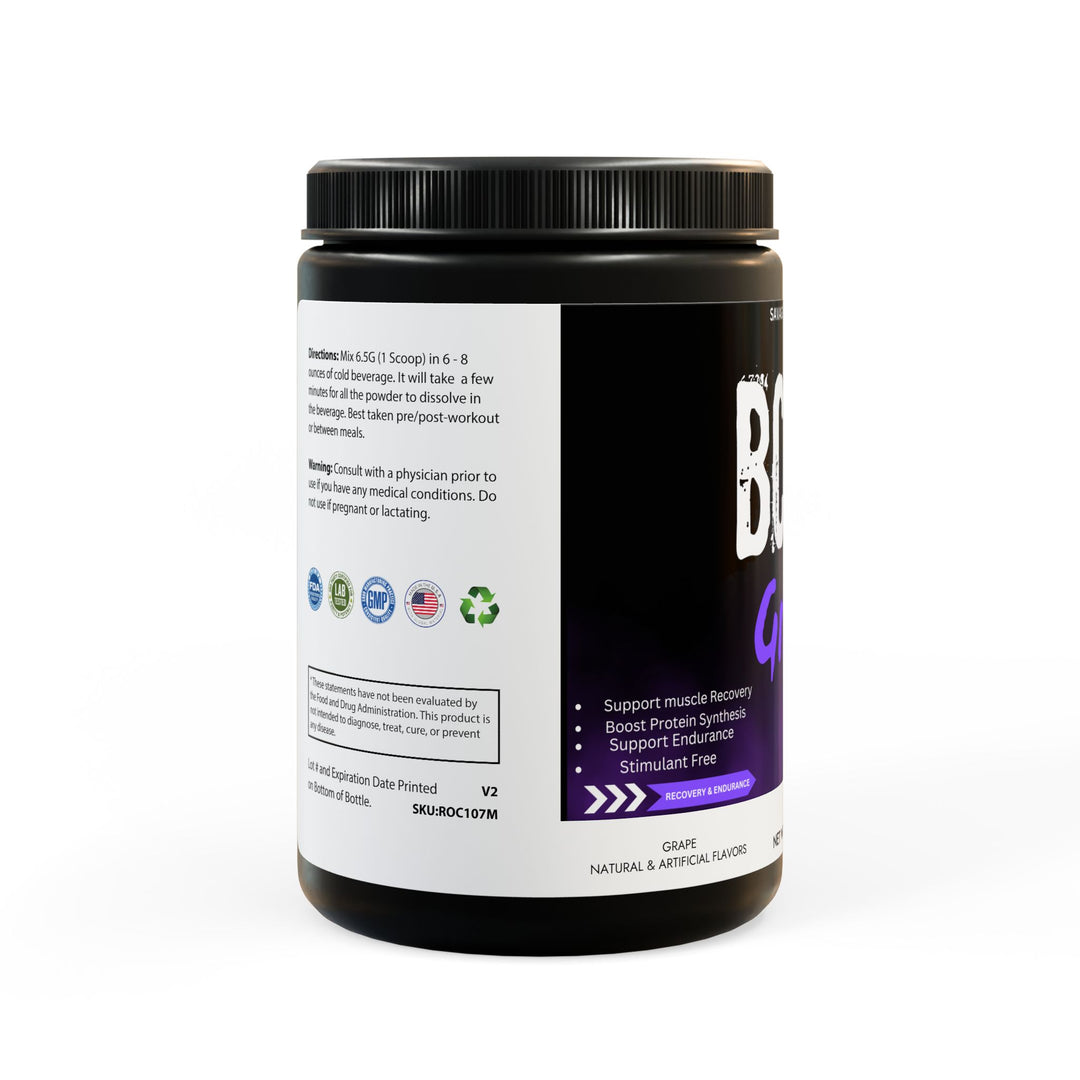 BCAA Supplement, Grape (325g, 11.46oz, 50 servings)