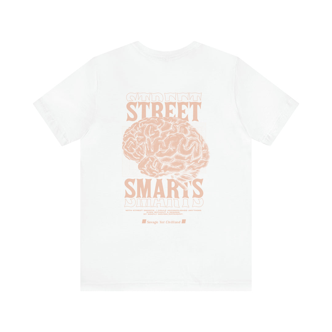 Street Smarts Jersey Short Sleeve Tee - (Peachy Paradise )