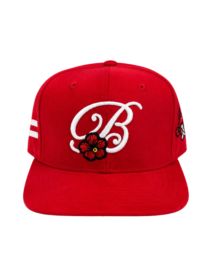 BLACK &amp; RED B Bundle hats