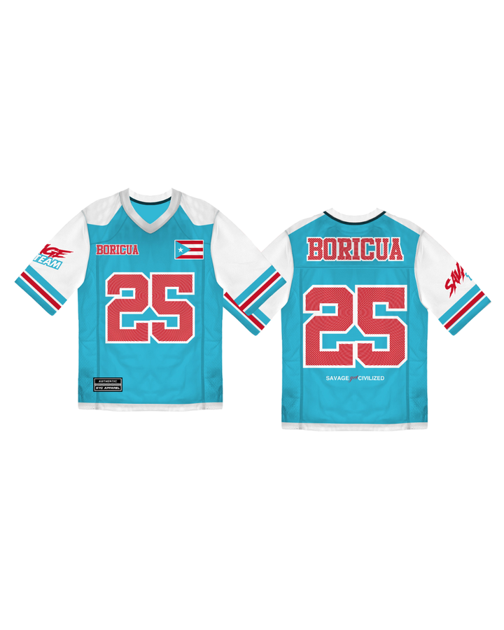 BLUE MAGIC “NEW”Boricua Oversize Drop Shoulder Jersey