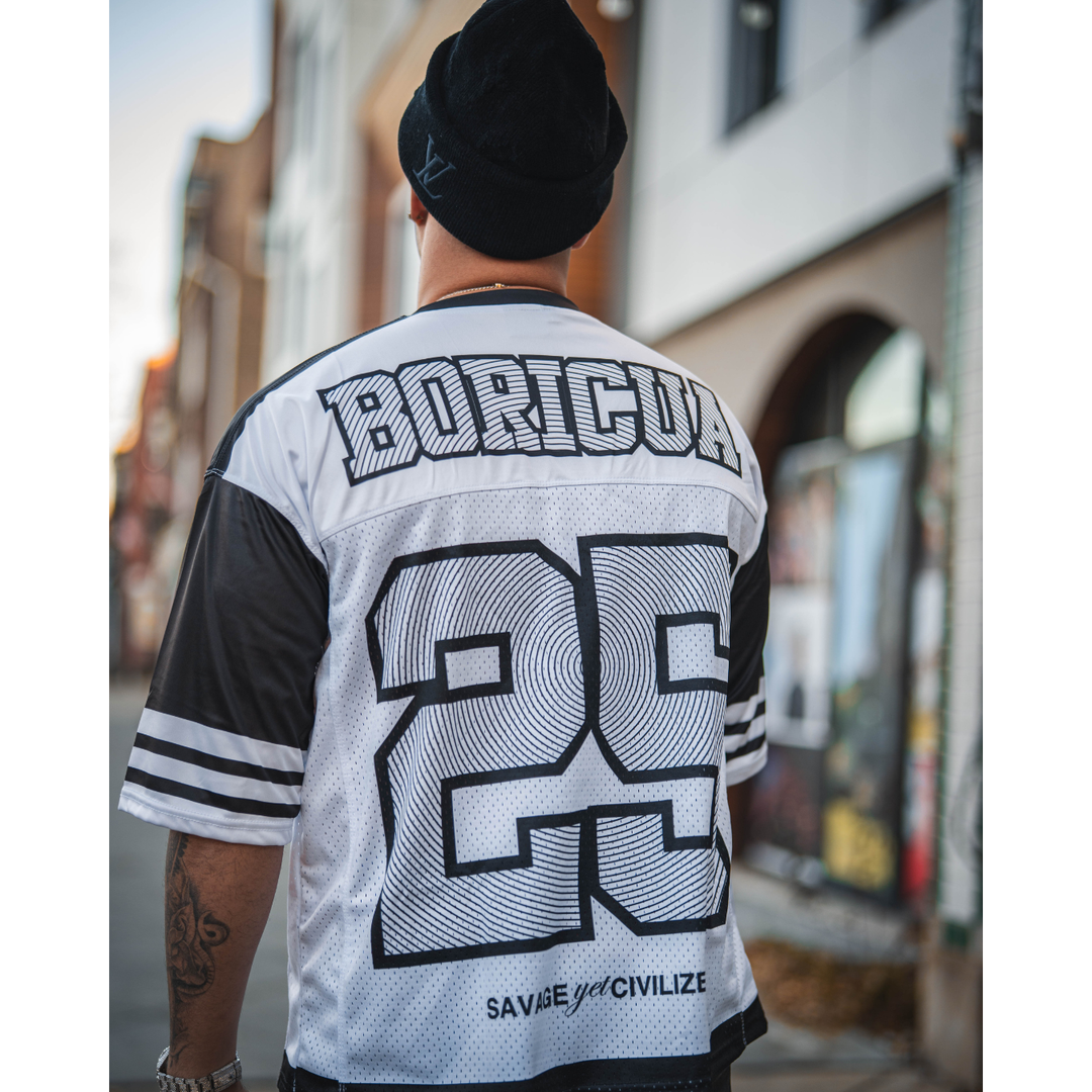 Blackout  Boricua Oversize Drop Shoulder Jersey