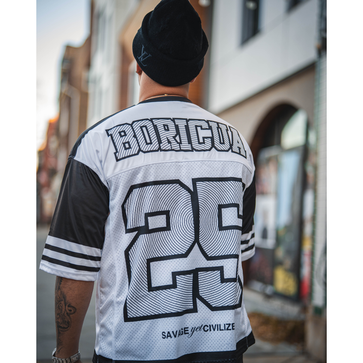 Blackout  Boricua Oversize Drop Shoulder Jersey
