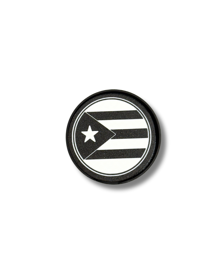 Puerto Rico & SYC Cup Coasters – 4-Piece Set with Holder