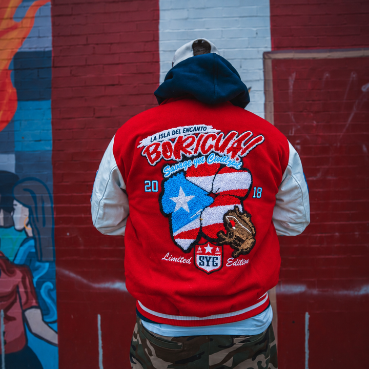 SYC Boricua Limited Edition Varsity Jacket — Pre-Order