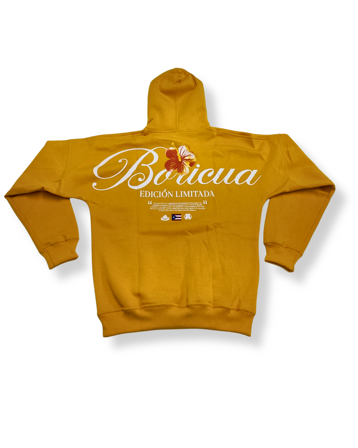 Boricua Mustard Hoodie