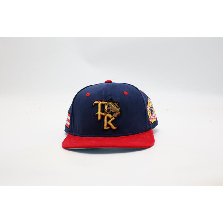PR Suede Hat with Corduroy Brim