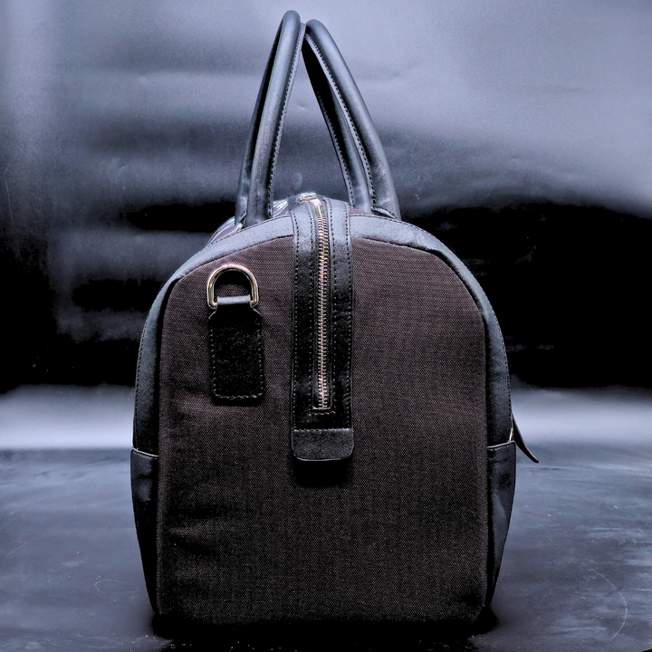 SYC Travel Bag: Black and White Modern Elegance