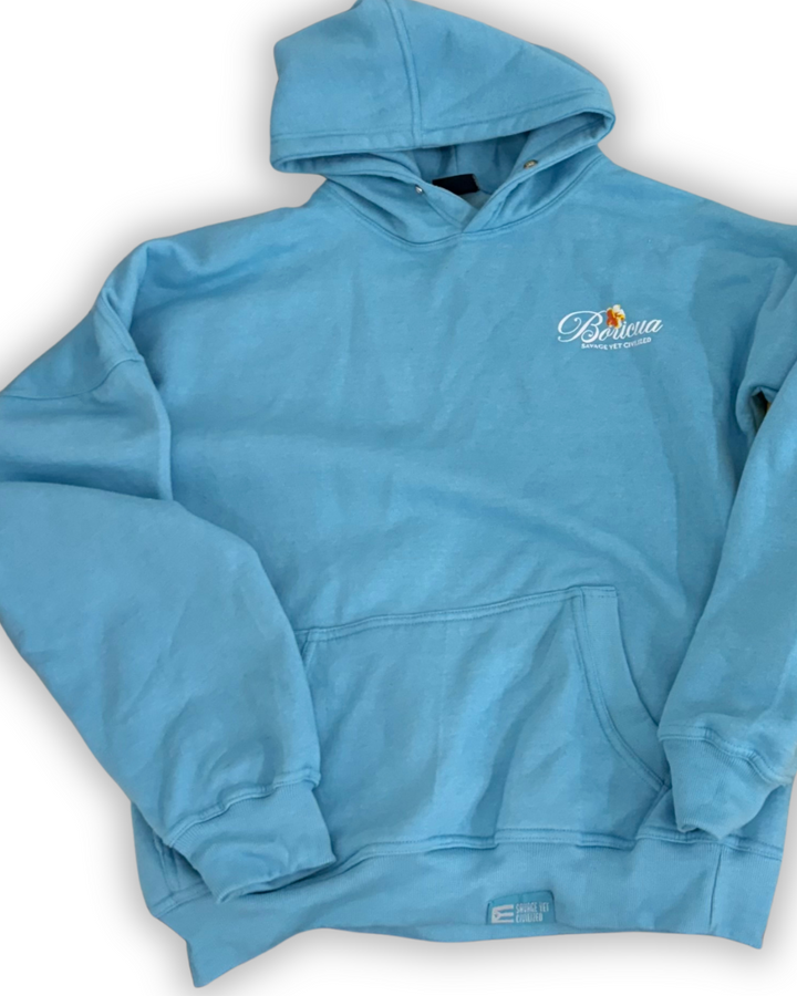 Boricua Bundle – Sky Blue & Mustard Hoodies