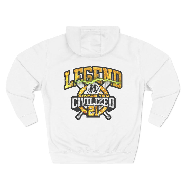 Legend - Three-Panel Fleece Hoodie