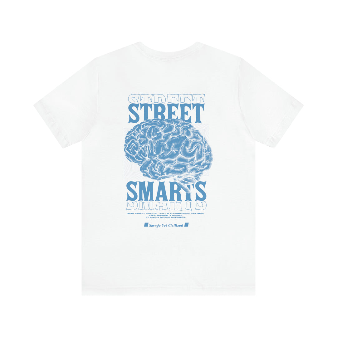 Street Smarts Jersey Short Sleeve Tee- ( Carolina Blue)