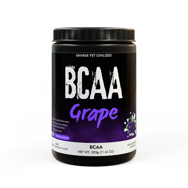 BCAA Supplement, Grape (325g, 11.46oz, 50 servings)