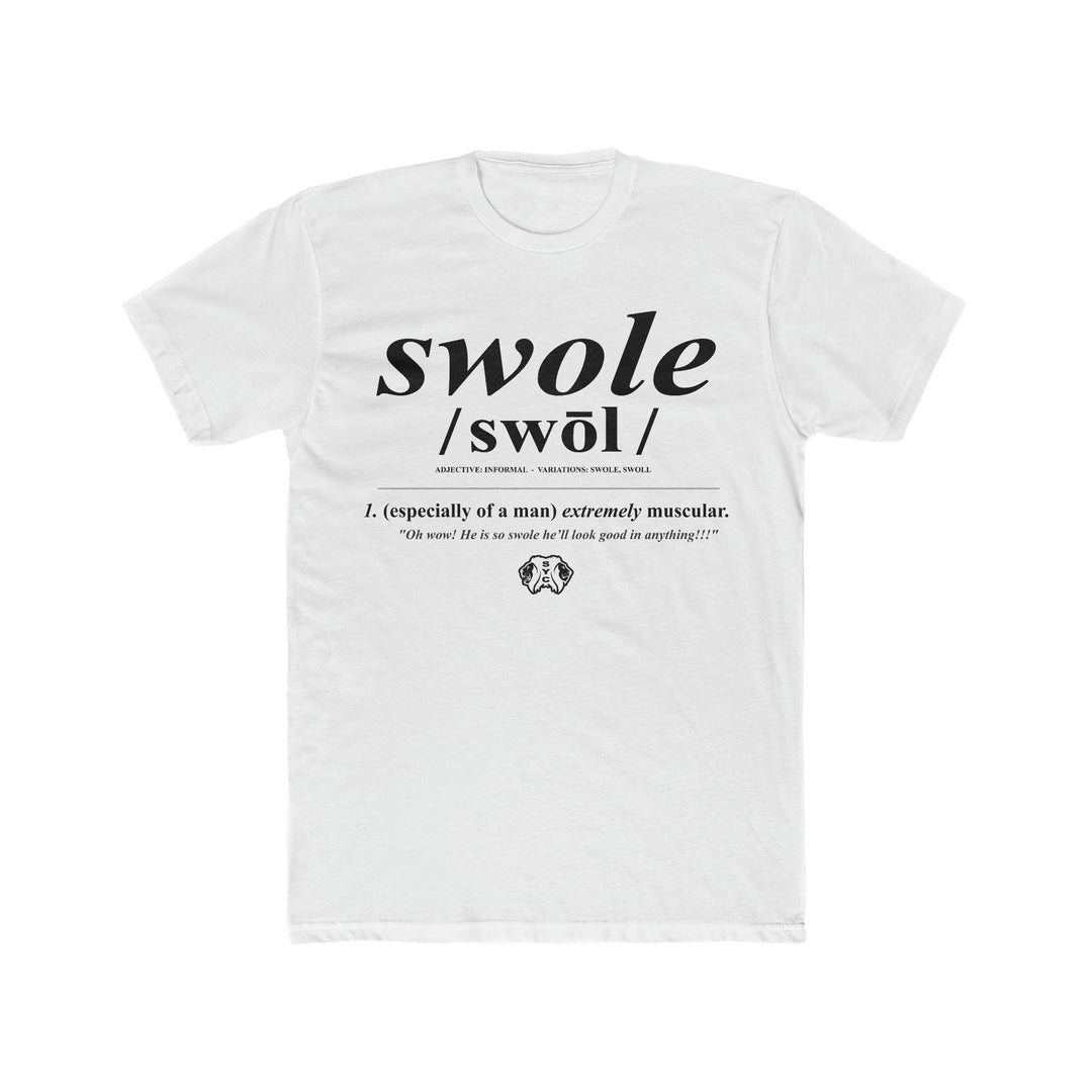SWOLE-Men's Cotton Crew Tee