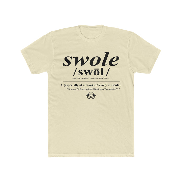SWOLE-Men's Cotton Crew Tee